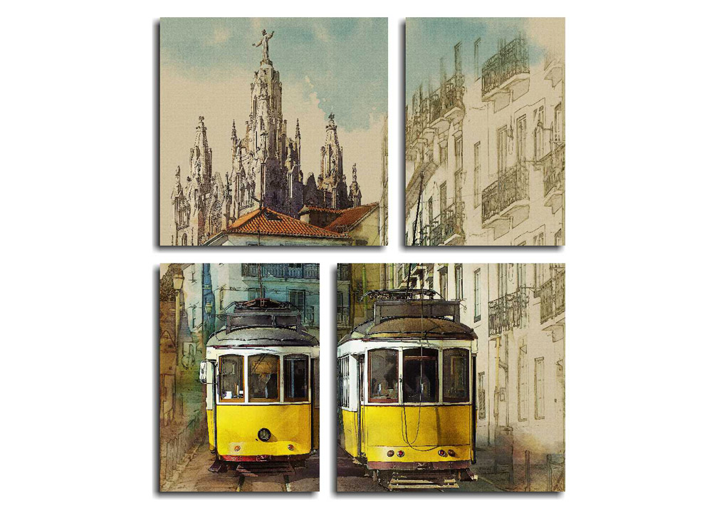 Трамвай. Старая Европа